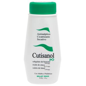 Cutisanol 3mg/g + 1,5mg/g + 93,33mg/g Pó para Uso Dermatológico Frasco 150g