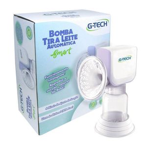 Bomba Elétrica Automática G-Tech Tira-Leite Materno Smart com 1 Unidade