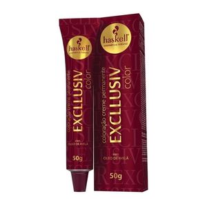 Coloração Creme Haskell Cor N° 5.7 Castanho Claro Marrom com 1 Unidade