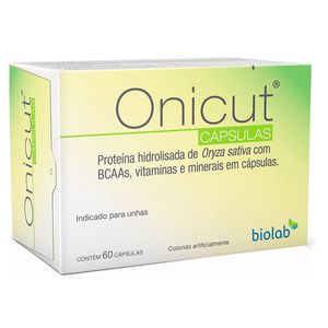 Fortalecedor de Unhas Onicut com 60 Cápsulas