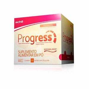 Suplemento Alimentar em Pó Progress com 30 Sachês com 20g