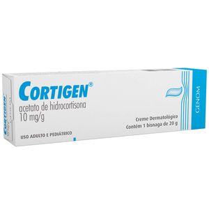 Cortigen 10mg/g Creme de Uso Dermatológico Bisnaga 20g