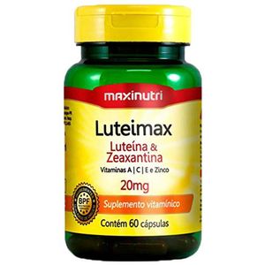 Suplemento Vitamínico Luteimax Maxinutri 20mg com 60 Cápsulas