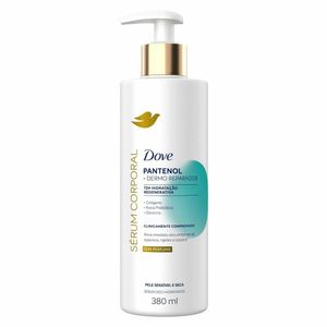 Sérum Corporal Dove Pantenol + Dermo Reparador Sem Perfume 380ml