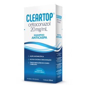Cleartop 20mg/ml Shampoo de Uso Dermatológico Frasco 100ml