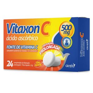 Vitaxon C 500mg com 24 Comprimidos de Ação Prolongada