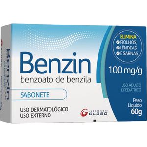 Benzin 0,1G/g Sabonete 60g