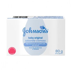Sabonete Em Barra Johnson's Baby Original 80g