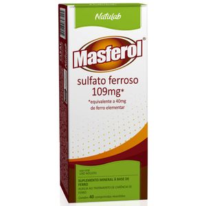 Masferol 109mg com 40 Comprimidos Revestidos