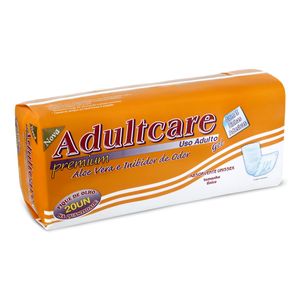 Absorvente Adultcare Geriátrico Premium com Gel com 20 Unidades