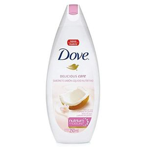 Sabonete Líquido Dove Delicious Care Leite Coco 250ml
