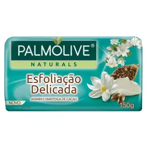 Sabonete em Barra Jasmim e Manteiga de Cacau Esfoliação Delicada Palmolive Naturals 150g