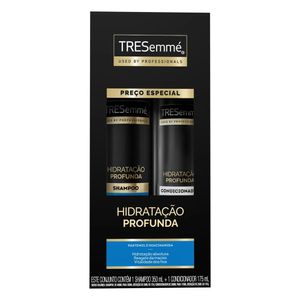 Kit Tresemmé Hidratação Profunda com Shampoo 350ml + Condicionador 175ml