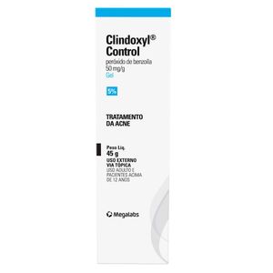Clindoxyl Control 50mg/g Gel de Uso Dermatológico 45g