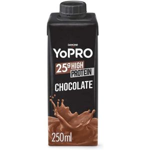 Yopro Líquido Bebida Láctea 25g + High Protein Milkshake de Baunilha 250ml