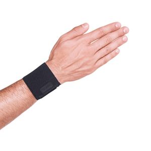 Munhequeira Kestal Ajustável Elástica Preto Único com 1 Unidade