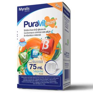 Suplemento Vitamínico Puravit Imune Solução Oral 75ml