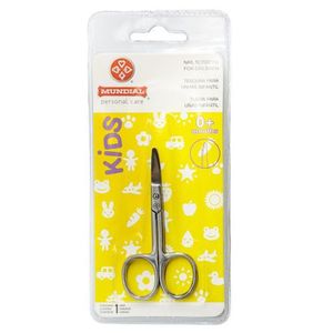 Tesoura Unha Infantil Flex Mundial com 1 Unidade