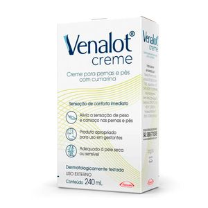 Venalot Creme para Pernas e Pés 240ml