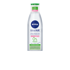 Água Micelar Nivea Micellair Solução De Limpeza 7 Em 1 Efeito Matte 200ml