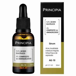 Sérum 9,8% Ácido Glicólico + Aminoácidos Principia Skincare Ag-10 30ml