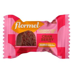Bombom Flormel com Pedaços de Cranberry Zero Açúcar 12g