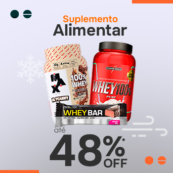 Suplemento Alimentar com até 48% OFF