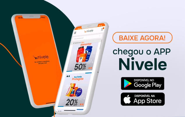 Baixe o APP Nivele e fique ligado nas vantagens excluivas!