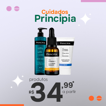 Produtos Principia - A partir de R$ 34,99