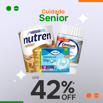 Cuidado Senior com até 42% OFF