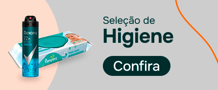 Seleção de higiene, confira!