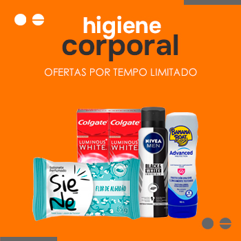 Higiene Corporal com ofertas exclusivas